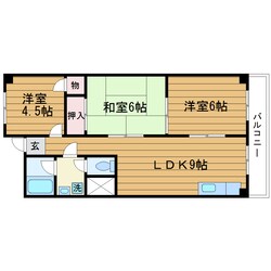 旭第二マンションの物件間取画像